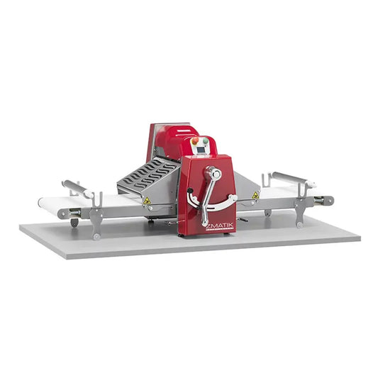 Z.Matik SHE50B075 Painted Bench Dough Sheeter, 207x98x65 cm