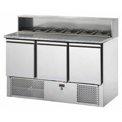 THS SL03AI Three Doors Sandwich Chiller