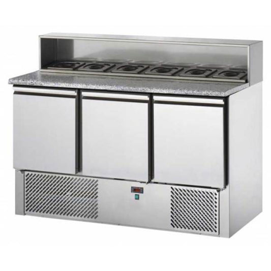 THS SL03AI Three Doors Sandwich Chiller