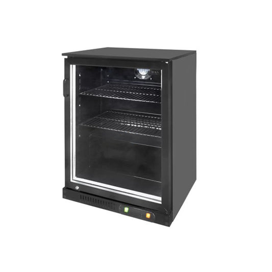 THS SOFBC-1 BS Single Door Commercial Bottle Cooler, Black Stainless Steel, 126 Litres Net Capacity, 1 Year Warranty