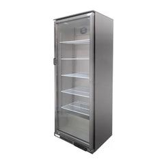 THS SOFBC-UP1  SS Upright Single Door Commercial Bottle Cooler, Stainless Steel, 328 Litres Net Capacity, 1 Year Warranty