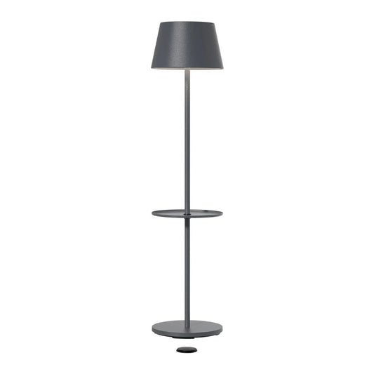 Sompex Garcon outdoor floor lamp, matte finish H105 cm, Anthracite