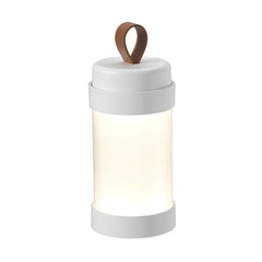 Sompex Alva table lamp, H18.3 cm, White