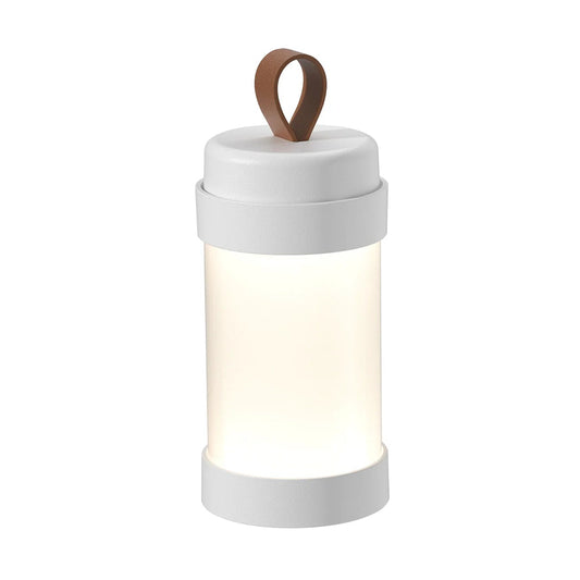 Sompex Alva table lamp, H18.3 cm, White