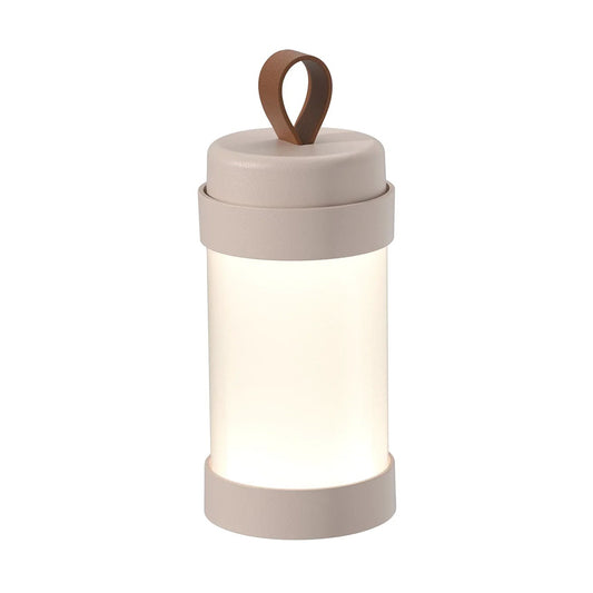 Sompex Alva table lamp, H18.3 cm, Sand