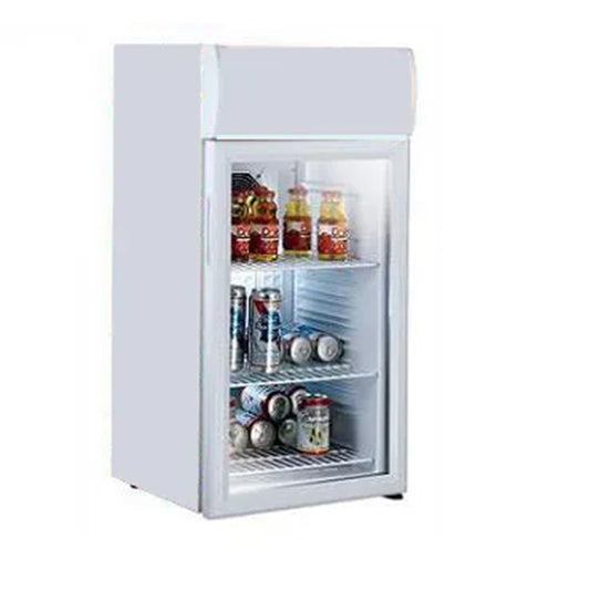 Bottle Coolers SS-P50FA COUNTER TOP DISPLAY COOLER, 42 x 46 x 80.5 cm