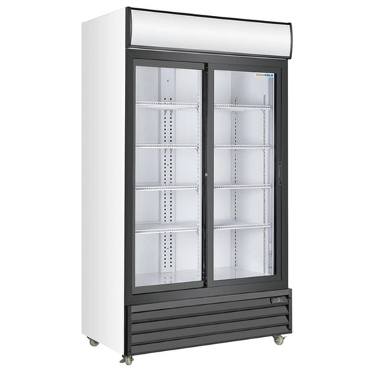 Bottle Coolers SS-P800WA-A DOUBLE DOOR BOTTLE COOLER 2 DOOR, 100 x 72 x 202.3 cm