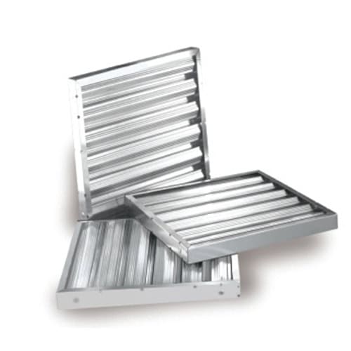 Berjaya SS-BF Stainless Steel Baffle Filter, 49.5x49.5x4.8 cm