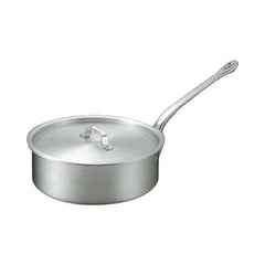 THS ZGA32480 Stainless Steel Saucepan with Lid 24 x 8cm