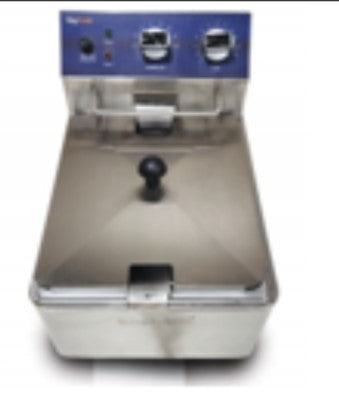 THS CEF-6L Single Tank Deep Fryer, 6 Liters