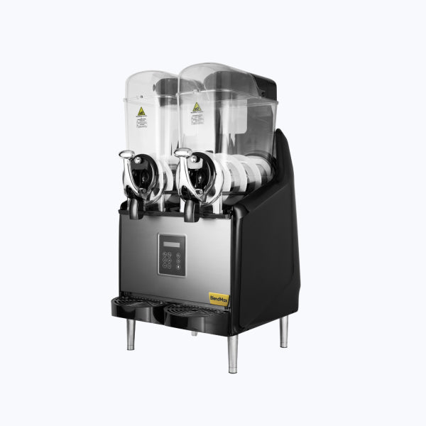 BlendMax BMSM-2 Commercial Kitchen Slush Machine 2 Tanks