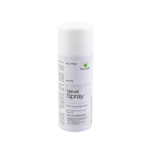 Spray Butter Velvet White Choc. 1 x 400ml   HorecaStore