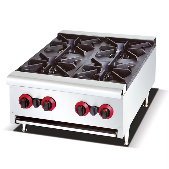 THS GHB663P Stainless Steel Top 6 Range Gas Cooker