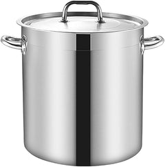 THS FDT345 Stainless Steel Stock Pot with Lid 45x45cm