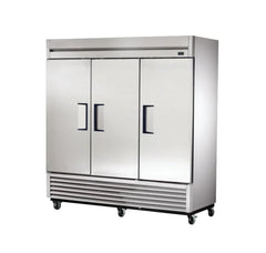 TRUE T-72 Bottom Mount Reach-In Refrigerator 3 Swing Doors, 199x75x202 cm