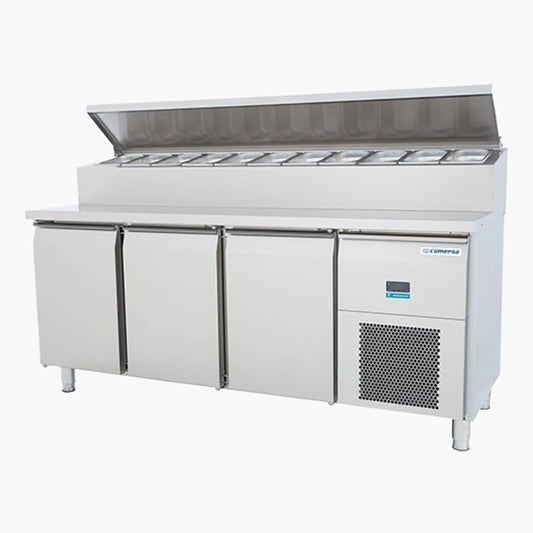 THS TAG370SONTV Saladette Chiller 3 Doors