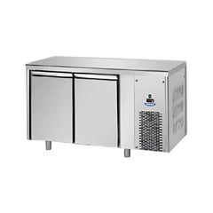 Technodom TF02MIDGNSX 2 Door Work Top Chiller Left Compressor, 310 Liters