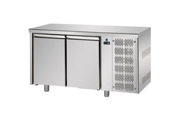 Technodom TF02MIDGN 2 Door Work Top Chiller, 310 Liters