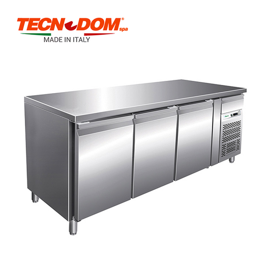 Tecnodom TF03MIDGN 3 Door Work Top Refrigerator, 460 Liters, 187.5 x 70 x 87 cm
