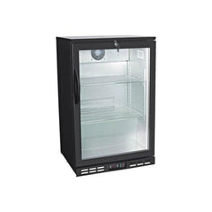 THS BC01PP Aluminium Body Bar Cooler Black With Single Hinged Door, Capacity 125 Liters 220 V, 60 x 51 x 85 cm