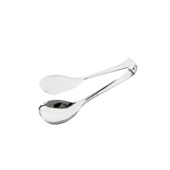 Frenchef TNG-1092 RS PVD Rose Gold Stainless Steel Oval Solid Tongs, 24cm