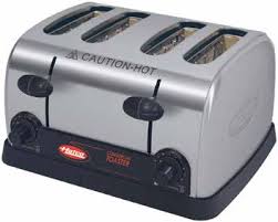 HATCO TPT-240-4 Commercial 4-Slot Pop-Up Toaster, 34.5x36.3x23.4 cm