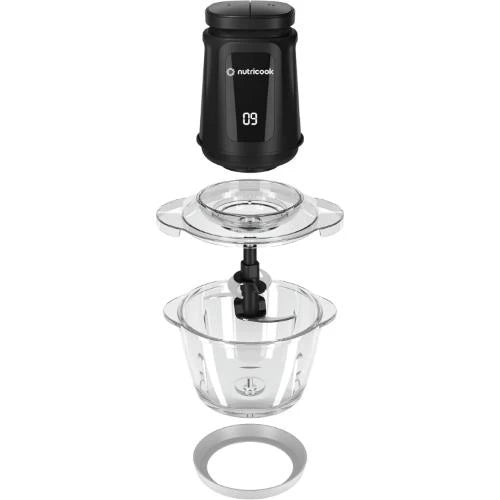 Nutricook TR555579530 Multi Purpose Glass Chopper & Mincer