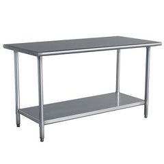 Arex TR715 Stainless Steel Work Table with Bottom Shelf, 150x70x85  cm