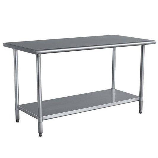 Arex TR715 Stainless Steel Work Table with Bottom Shelf, 150x70x85  cm