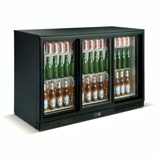 THS TSC3E90BS 3 Door Bottle Cooler
