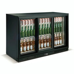 THS TSC3E90B 3 Door Bottle Cooler