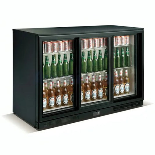 THS TSC3E90B 3 Door Bottle Cooler