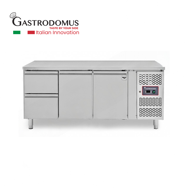 Gastrodomus UGN3120TN 2 Door Low Boy Chiller, 340 W
