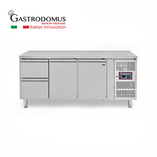 Gastrodomus UGN3120TN 2 Door Low Boy Chiller, 340 W