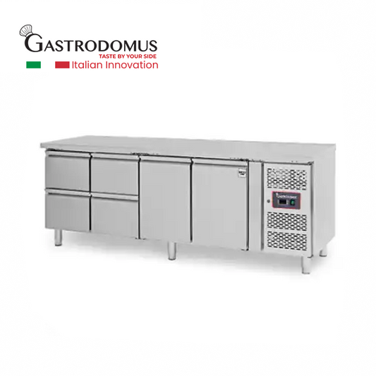 Gastrodomus UGN4140TN 2 Door Low Boy Chiller, 380 W