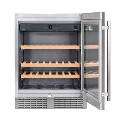 Liebherr UWKes 1752-26 Single Door Built in Wine Fridge with Telescopic Rails, Capacity 46 Bottles