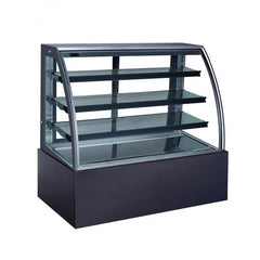 Docriluc VEP-9-13CC Double Curved Glass Refrigerated Display Cabinet, 130x94x132 cm