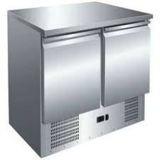 Primo VIG-900 Stainless Steel Two Door Salad Prep Chiller, 90x76.2x85 cm