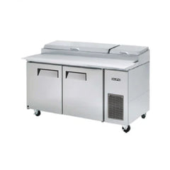 Primo VIRS-67 Stainless Steel Two Door Salad Prep Chiller 9 GN Pans, 170x84x103.5 cm