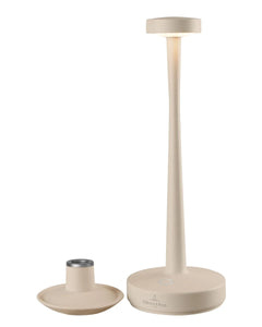 Villeroy & Boch Aarhus table lamp with candle holder, H30 cm, Sand, 6 Lights Multi