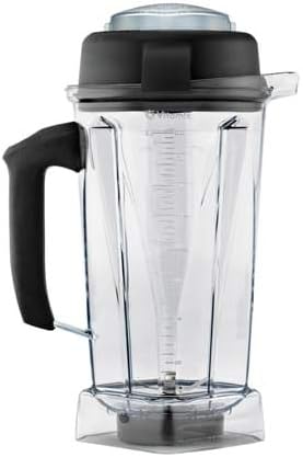 Vitamix 58626 Container with Blade & Black Lid Blender, Capacity 2L