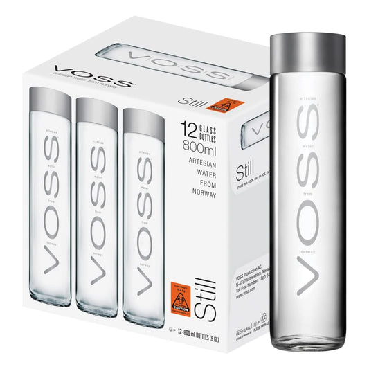VOSS Still Water 800ml, Pack of 12pcs