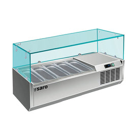 Symbol VRX 1200/330 Pizza Display with Flat Glass, 120x33x43.5cm