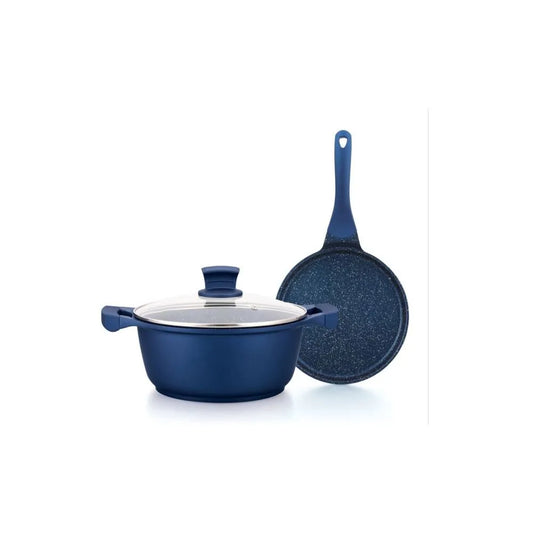 WINSOR WR80760 CAST ALUMINUM GRANITE N/S 3 PIECES SET - BLUE COLOR