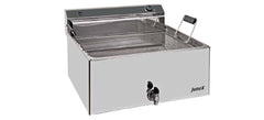 XDOME XDF16L Single Table Top Pastry Fryer with Tap 16 Litres, 9000W
