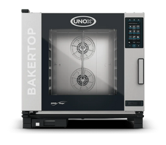 Unox Bakertop Plus XEBC-06EU-GPRM Gas Combi Oven 6 GN 1/1