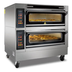 Southstar YXD-40CI Electric Deck Oven 2 Deck 4 Trays, 122x88.5x121.5cm