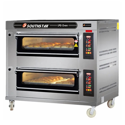 Southstar YXY-40AI Gas Deck Oven 2 Deck 4 Trays, 140x100x136.5cm