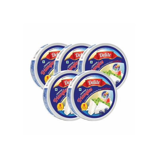 Delite Triangle Cheese 45 x 120g   HorecaStore