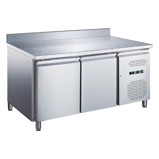 Hurakan HKN-GN2TN-SB Refrigerated Counter with Backsplash